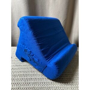 Pillow Pad Multi-Angle Tablet Stand Foldable Lap Cushion Royal Blue